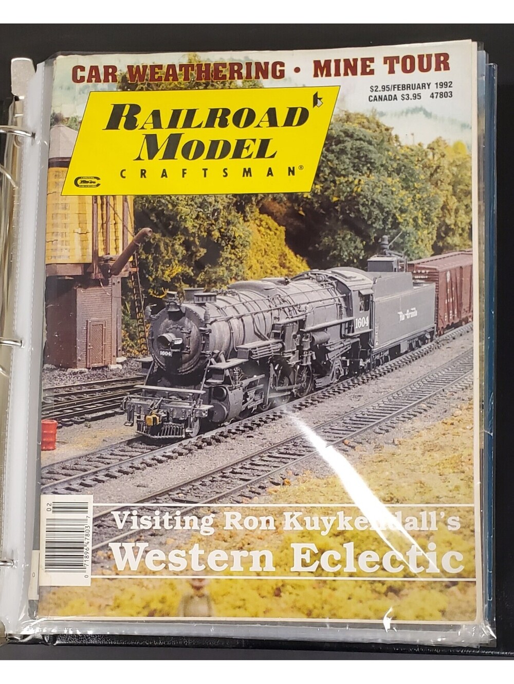 Vintage Railroad Model Craftsman Magazine Collection 1992 - 11 Issues VG